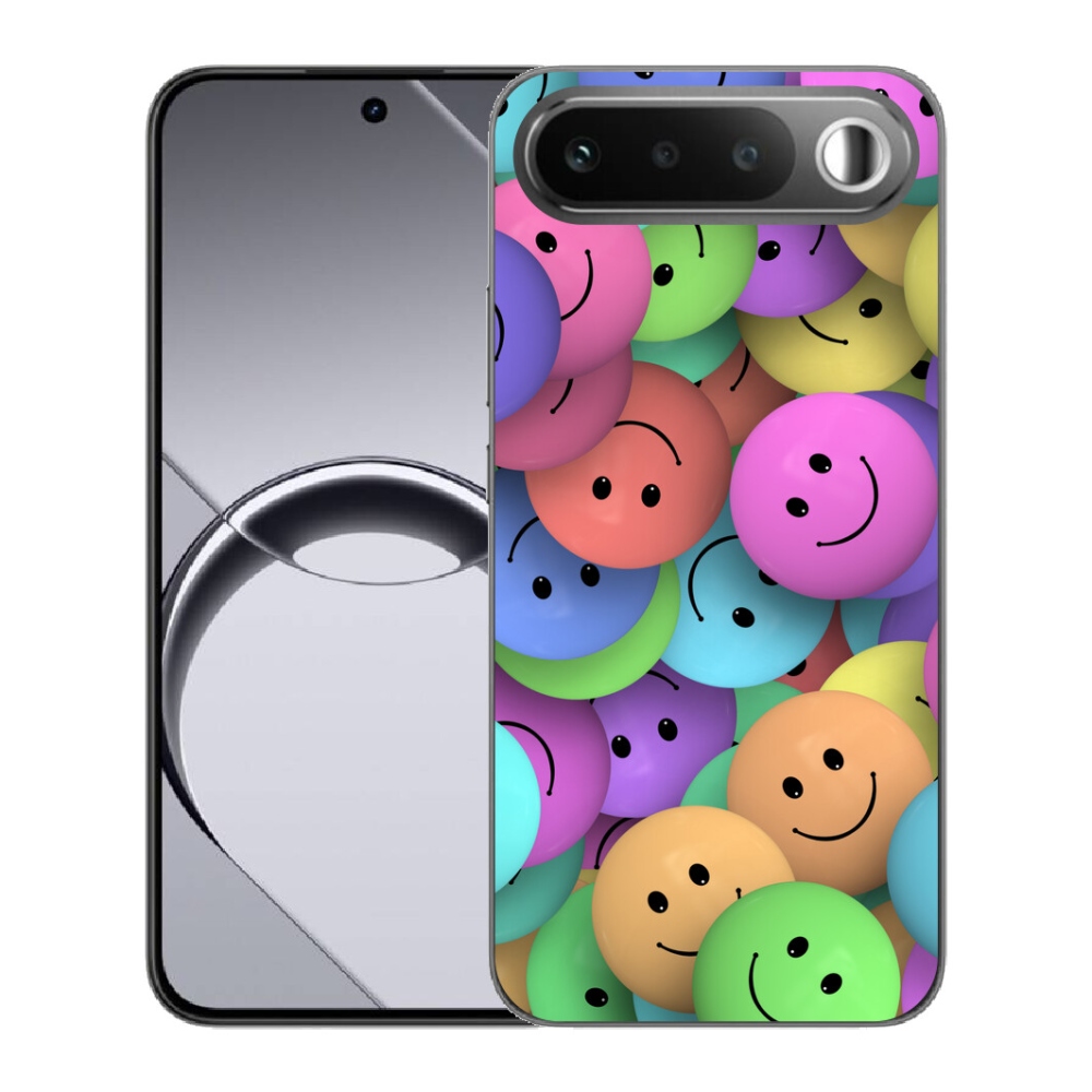 mmCase gél tok a Realme 16 5G-hez – színes smiley-k