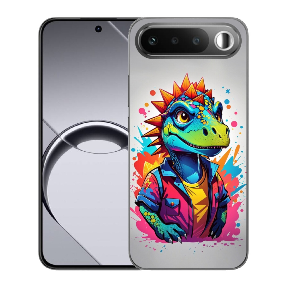 mmCase géltok a Realme 16 5G-hez – színes dinoszaurusz