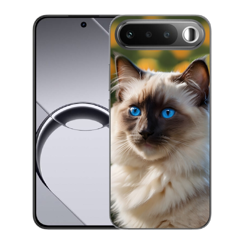 mmCase gél tok a Realme 16 5G-hez – fehér ragdoll
