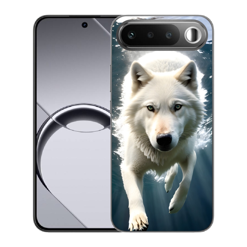 mmCase gél tok a Realme 16 5G-hez – fehér farkas