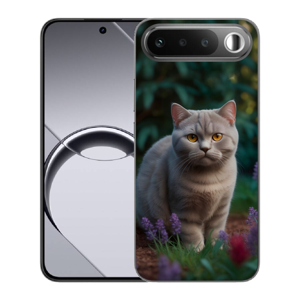 mmCase gél tok a Realme 16 5G-hez – brit macska