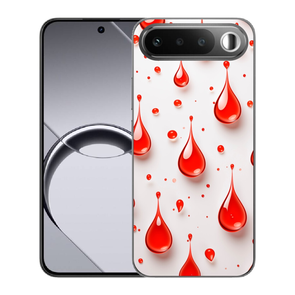 mmCase géltok a Realme 16 5G-hez – piros cseppek