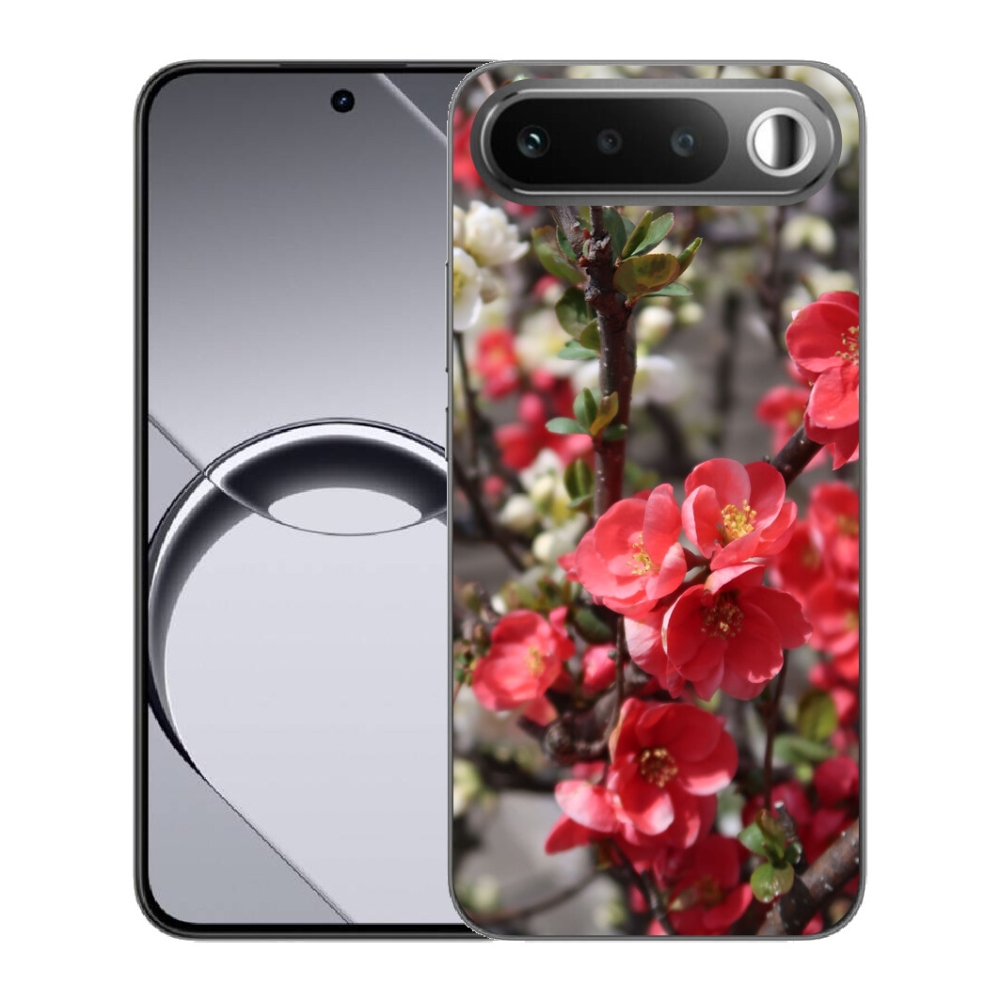 mmCase géltok a Realme 16 5G-hez – piros virágok