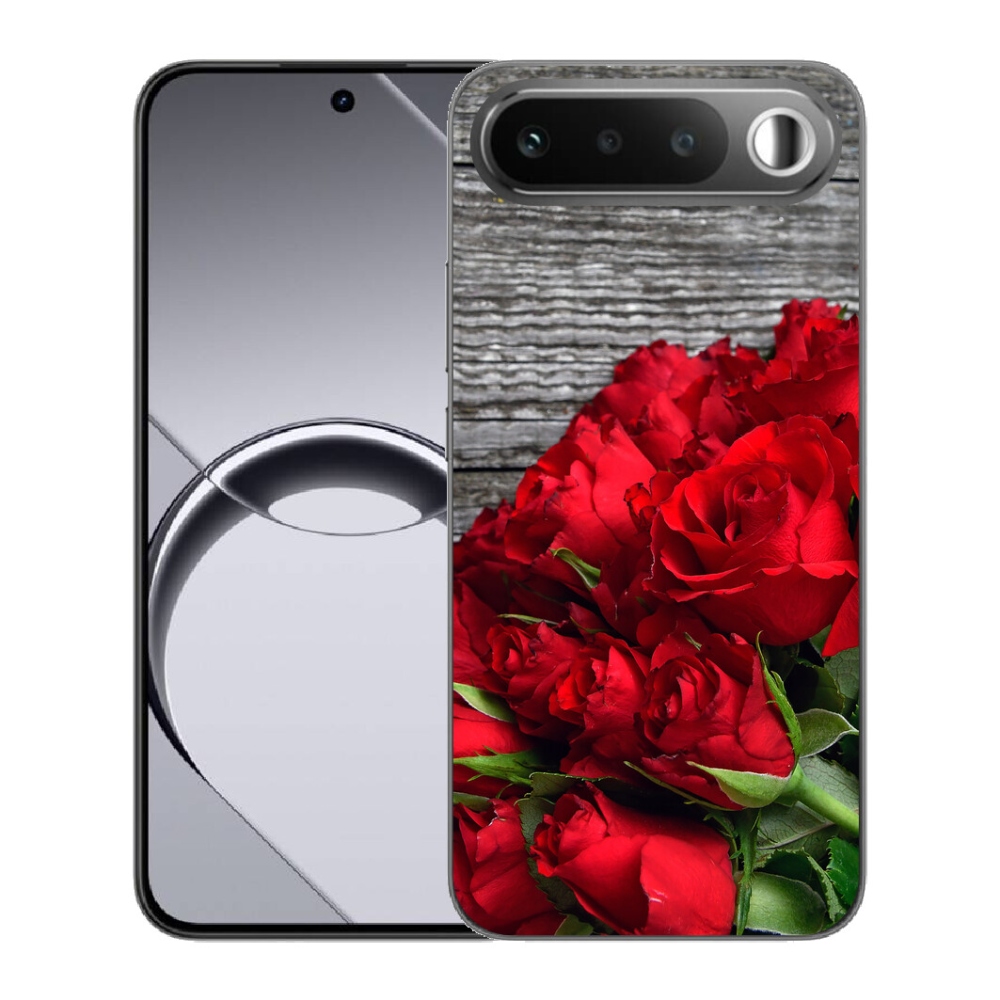 mmCase géltok a Realme 16 5G-hez – vörös rózsák