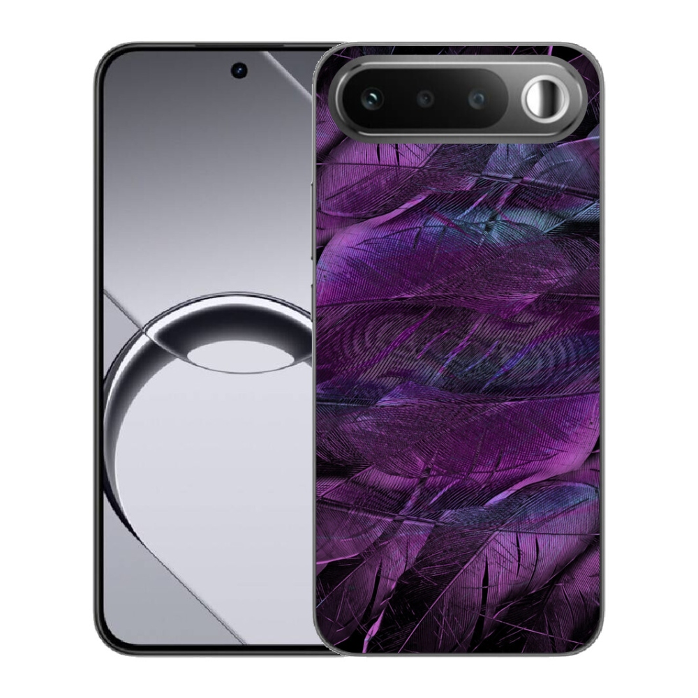 mmCase gél tok a Realme 16 5G-hez – lila tollak