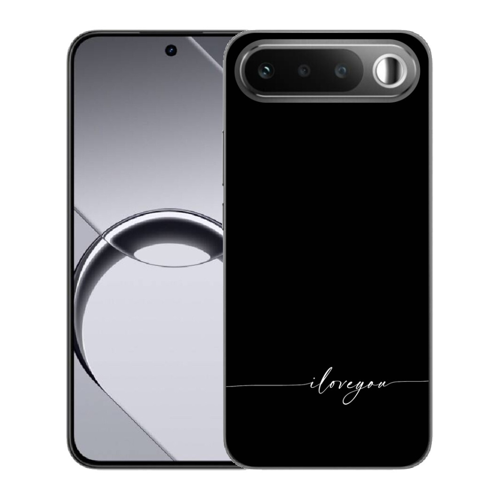 mmCase géltok a Realme 16 5G-hez – „I love you” fekete háttérrel