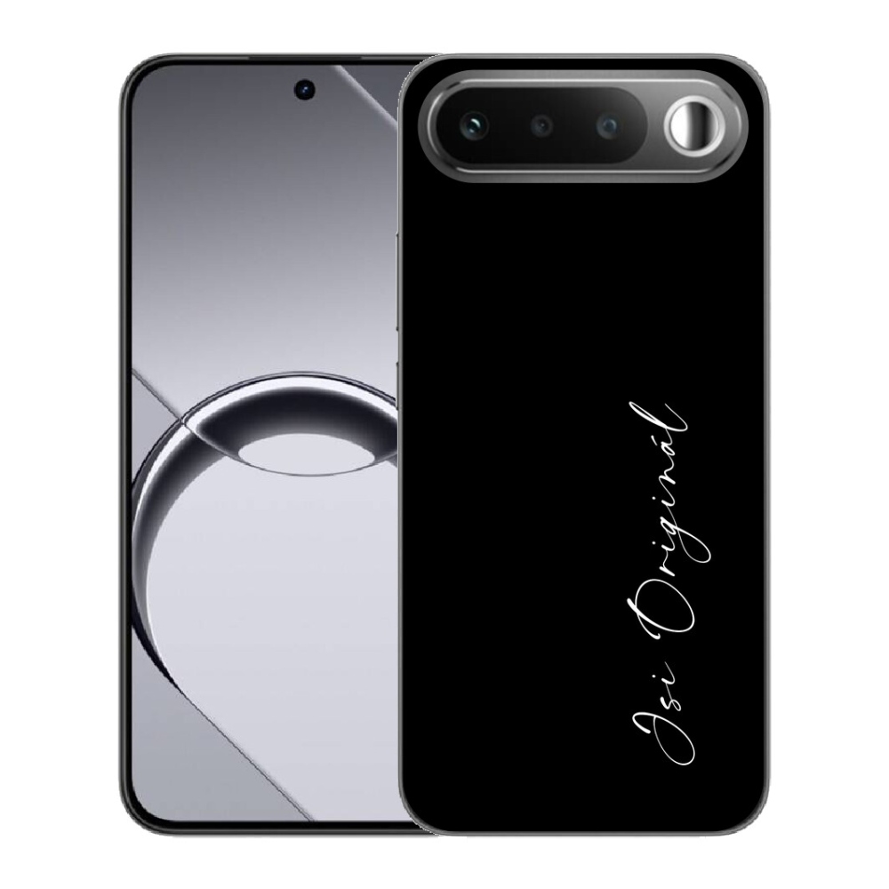 mmCase gél tok a Realme 16 5G-hez – eredeti, fekete háttérrel