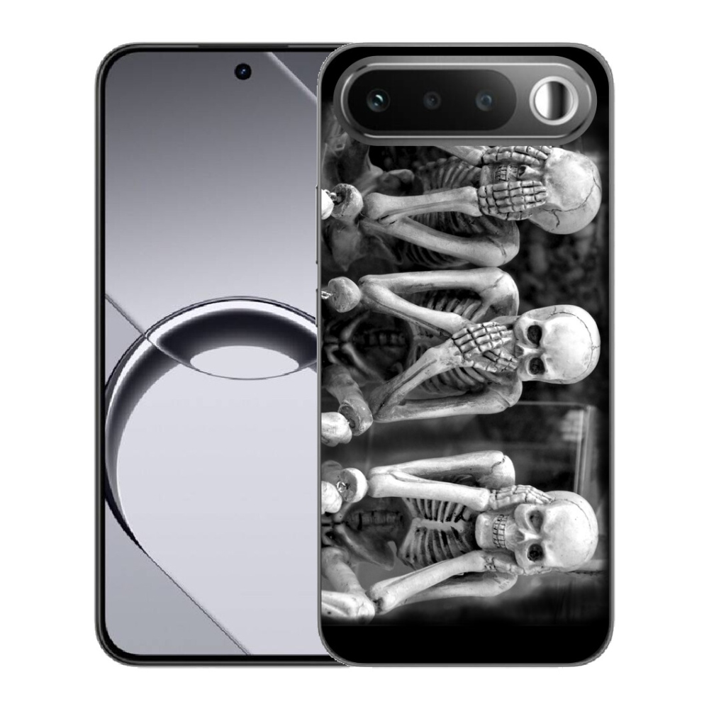 mmCase gél tok a Realme 16 5G-hez – csontvázak