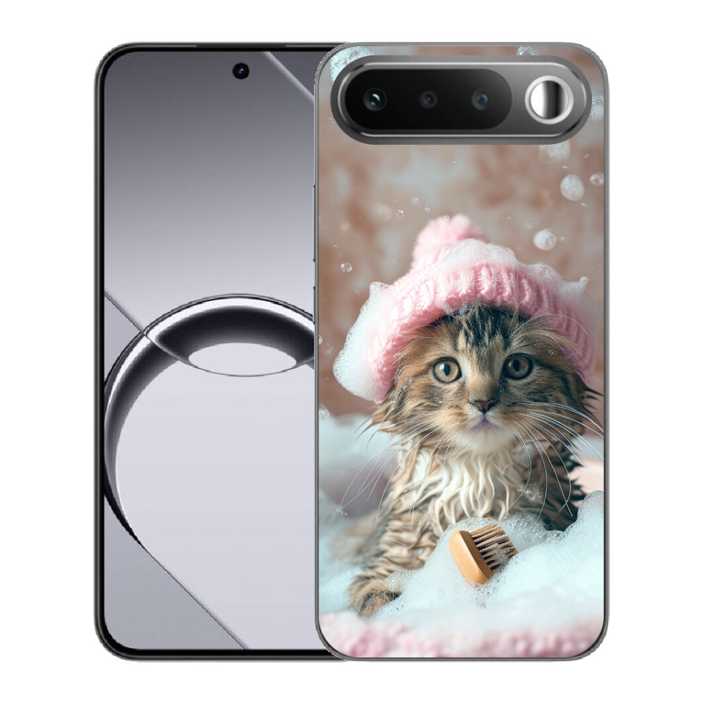 mmCase géltok a Realme 16 5G-hez – cica és fürdő