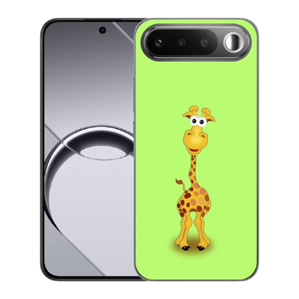 mmCase gél tok a Realme 16 5G-hez – rajzolt zsiráf