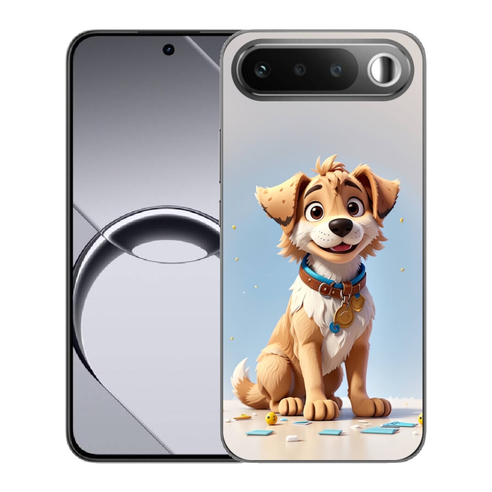 mmCase gél tok a Realme 16 5G-hez – rajzolt kiskutya