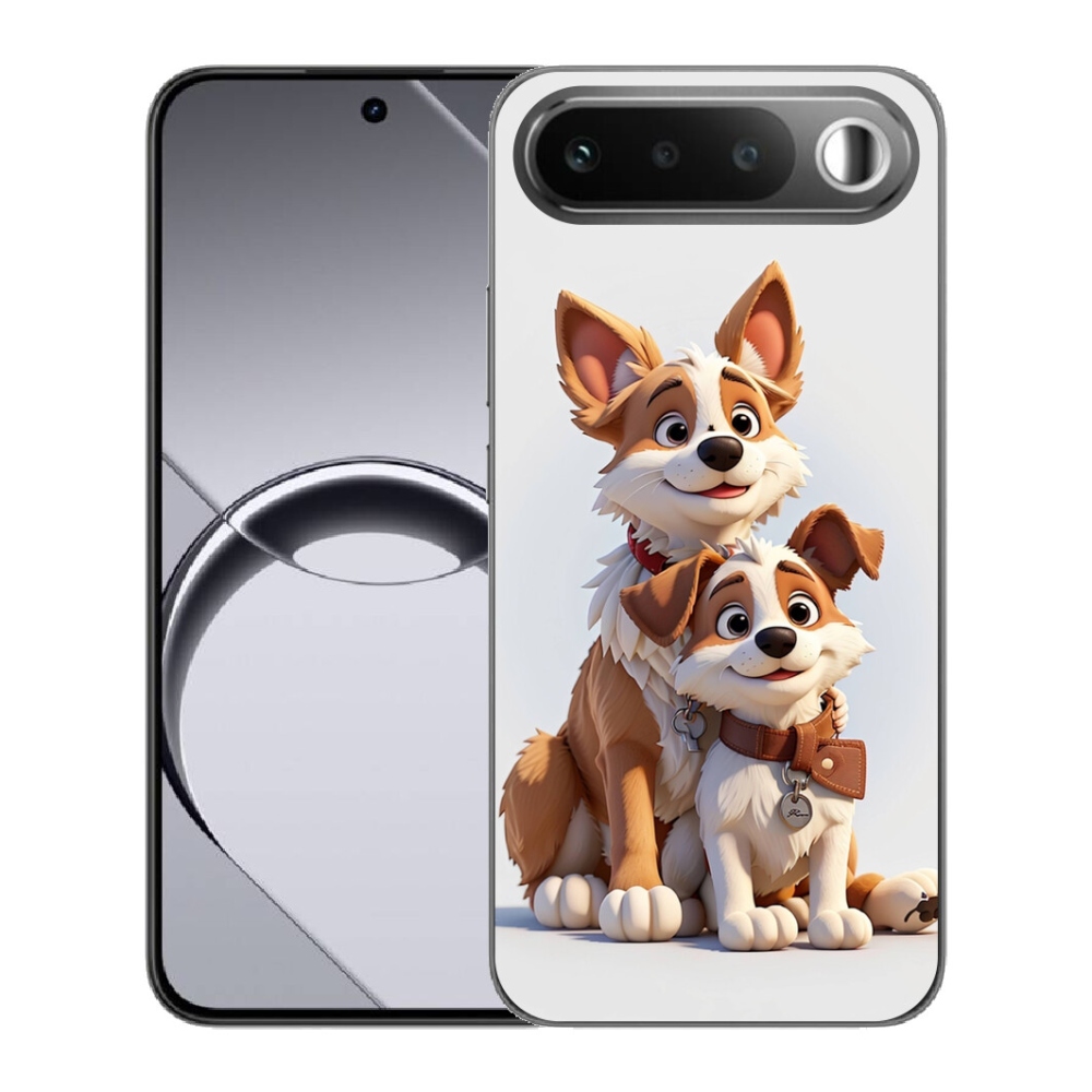 mmCase gélhuzat a Realme 16 5G-hez – kutyás mintával