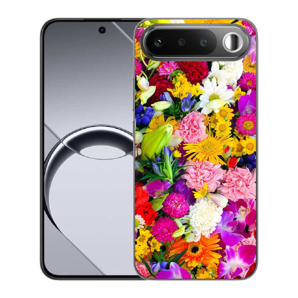 mmCase gél tok a Realme 16 5G-hez – virágok 12
