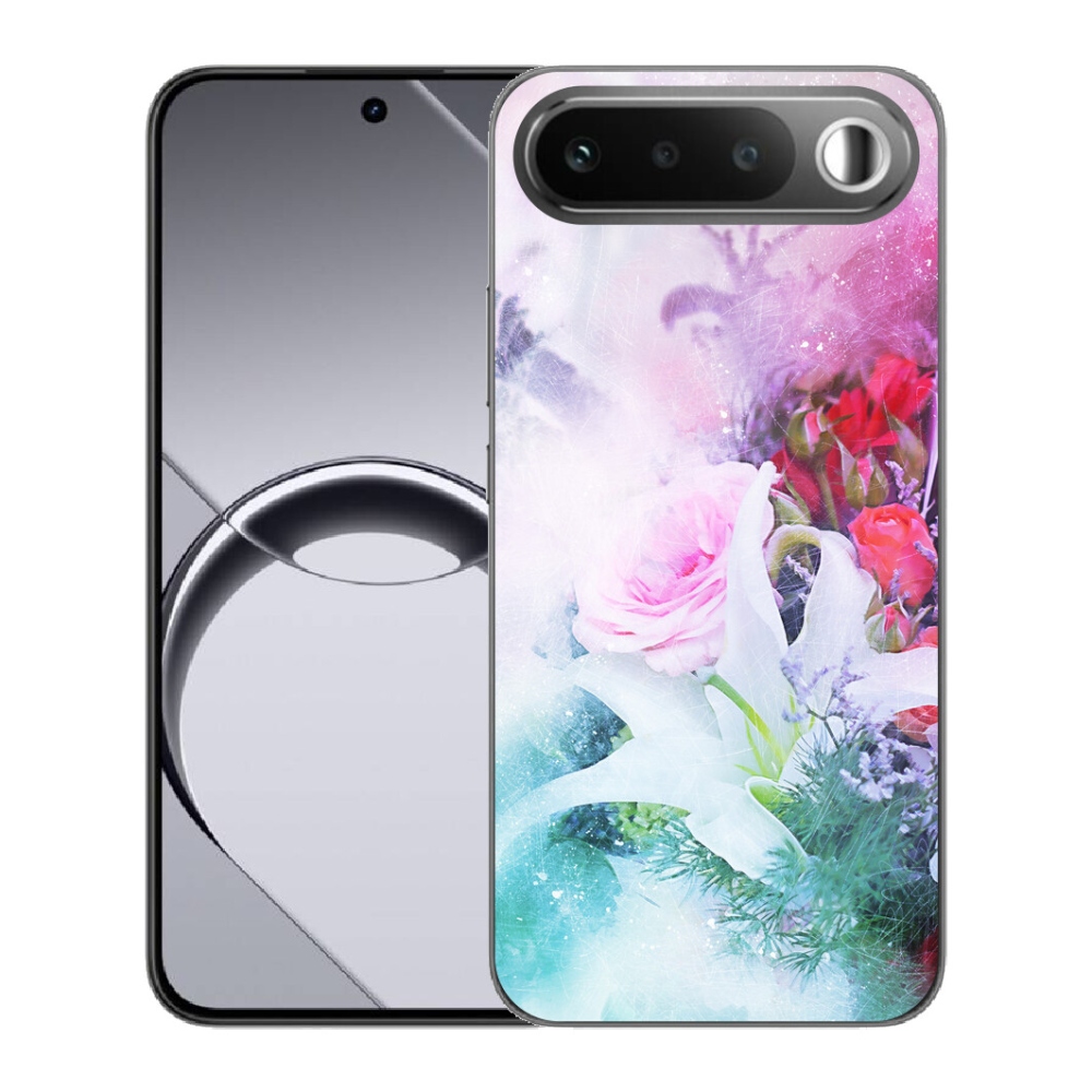mmCase gél tok a Realme 16 5G-hez – virágok 4