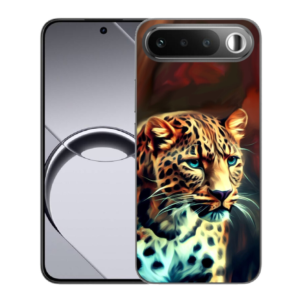 mmCase gél tok a Realme 16 5G-hez – leopárdminta
