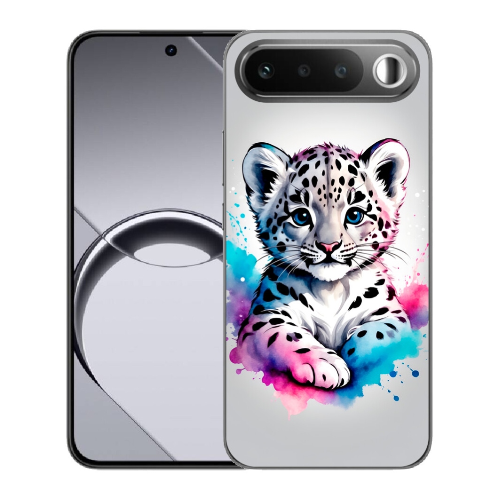 mmCase gélhuzat a Realme 16 5G-hez – leopárdkölyök