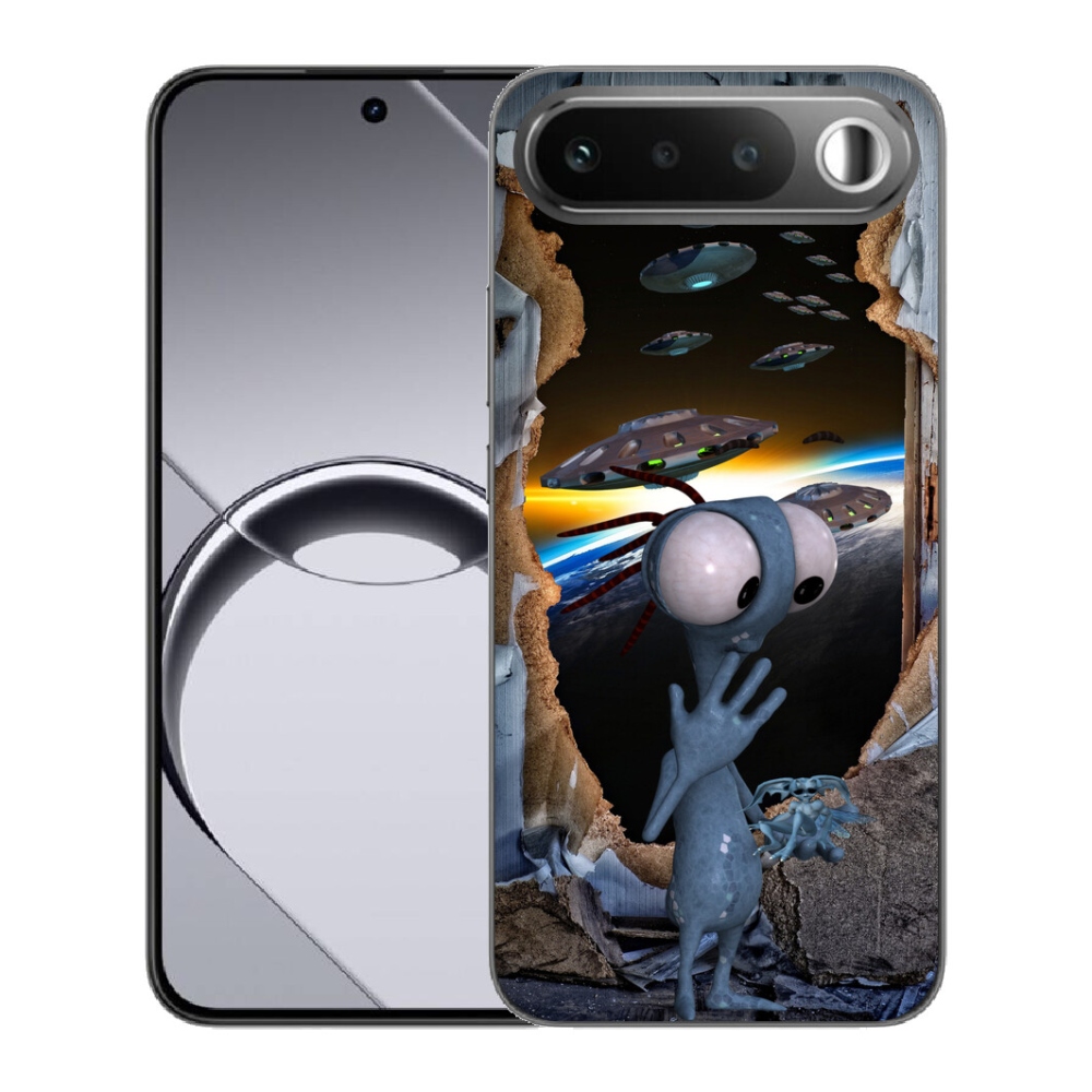 mmCase gélhuzat a Realme 16 5G-hez – földönkívüli