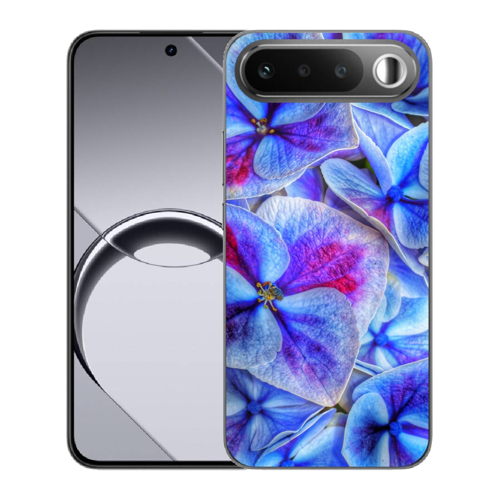 mmCase gél tok a Realme 16 5G-hez – kék virágok 1