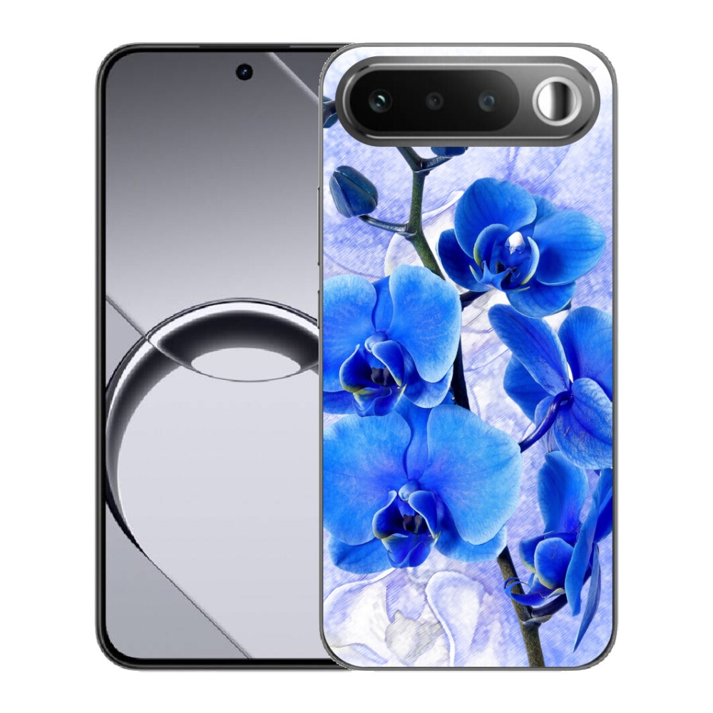 mmCase gél tok a Realme 16 5G-hez – kék virágok