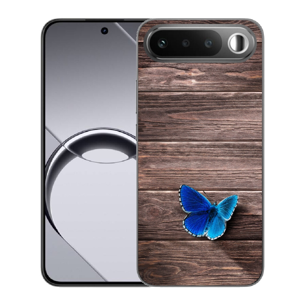 mmCase gél tok a Realme 16 5G-hez – kék pillangó 1