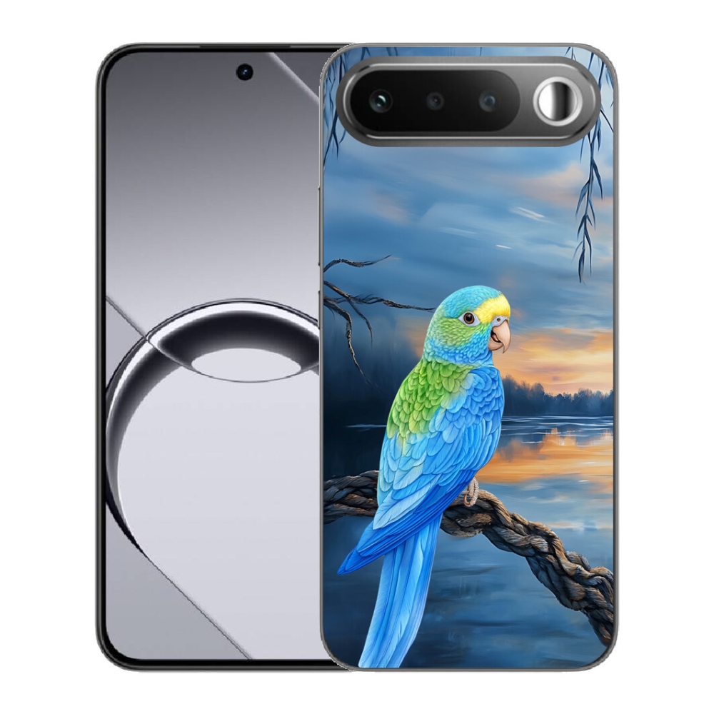 mmCase géltok a Realme 16 5G-hez – kék papagáj