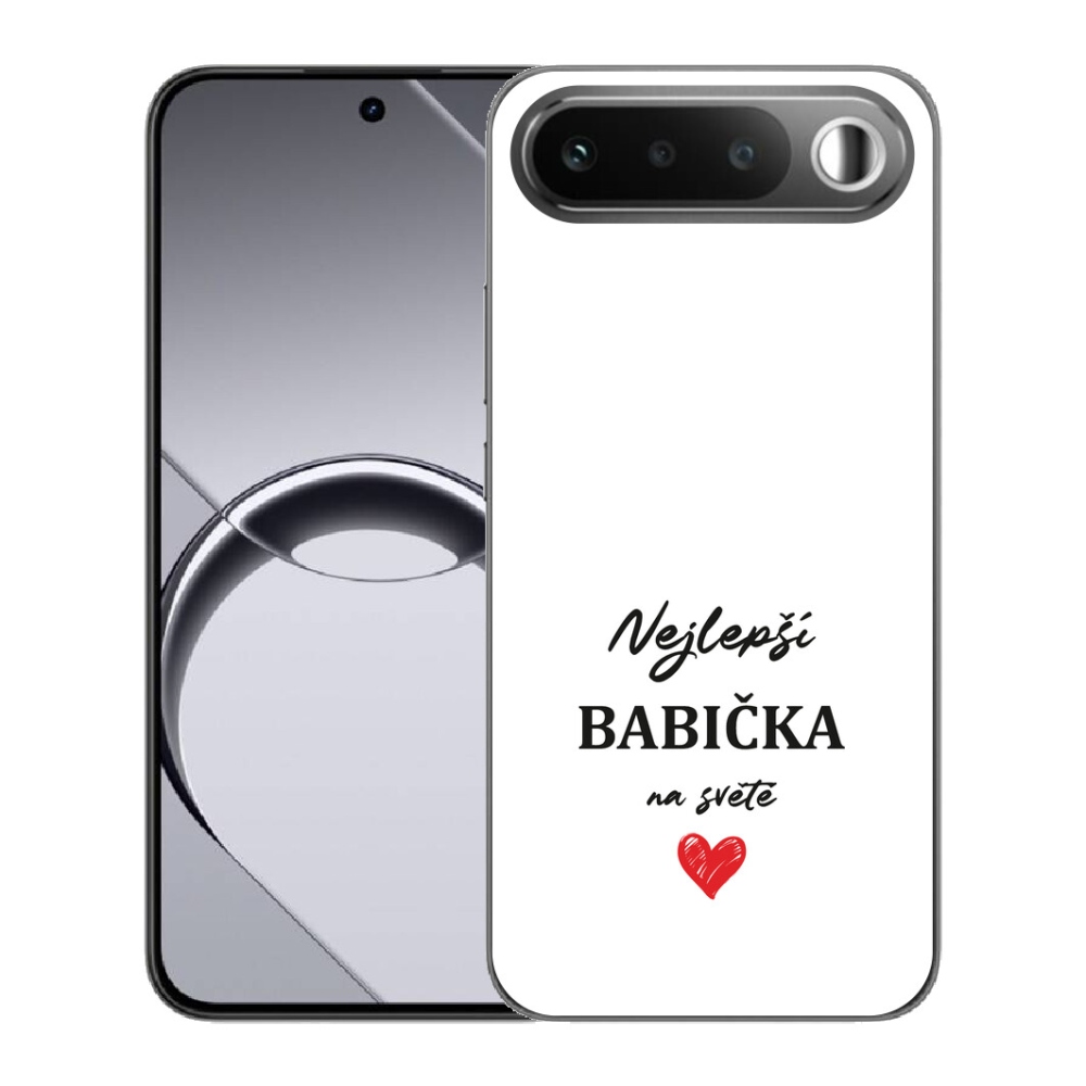mmCase gél tok a Realme 16 5G-hez – a legjobb „nagymama” 1 fehér háttérrel