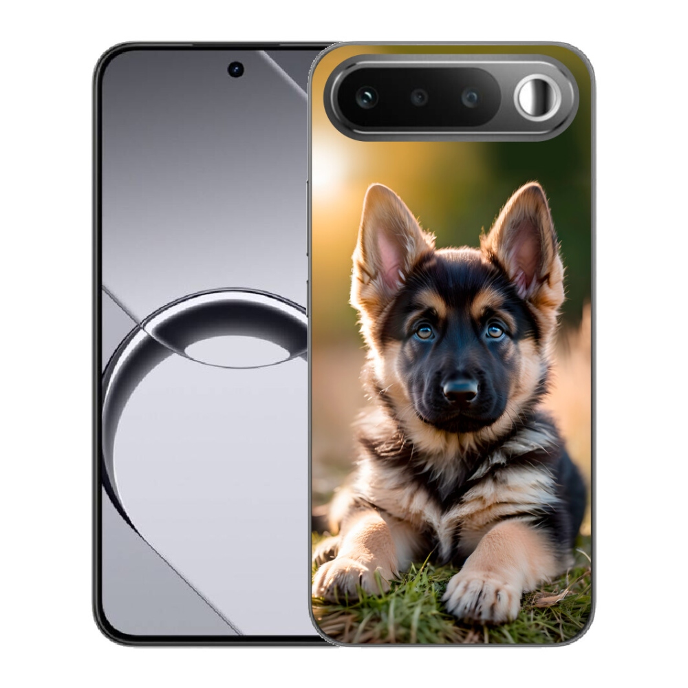 mmCase géltok a Realme 16 5G-hez – német juhászkutya a természetben