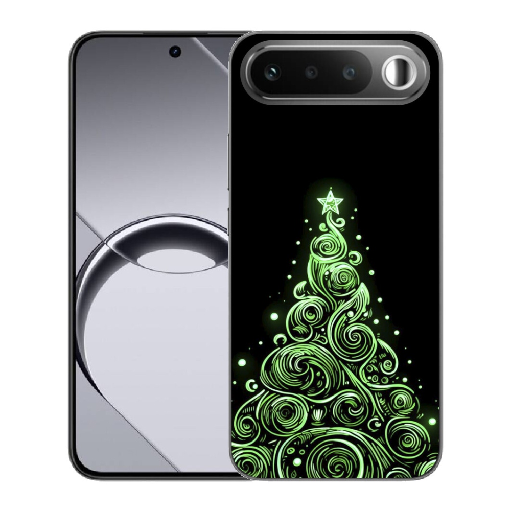 mmCase gél tok a Realme 16 5G-hez – neon karácsonyfa 3
