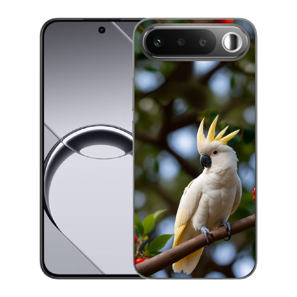 mmCase gélhuzat a Realme 16 5G-hez – kakadu papagáj 3