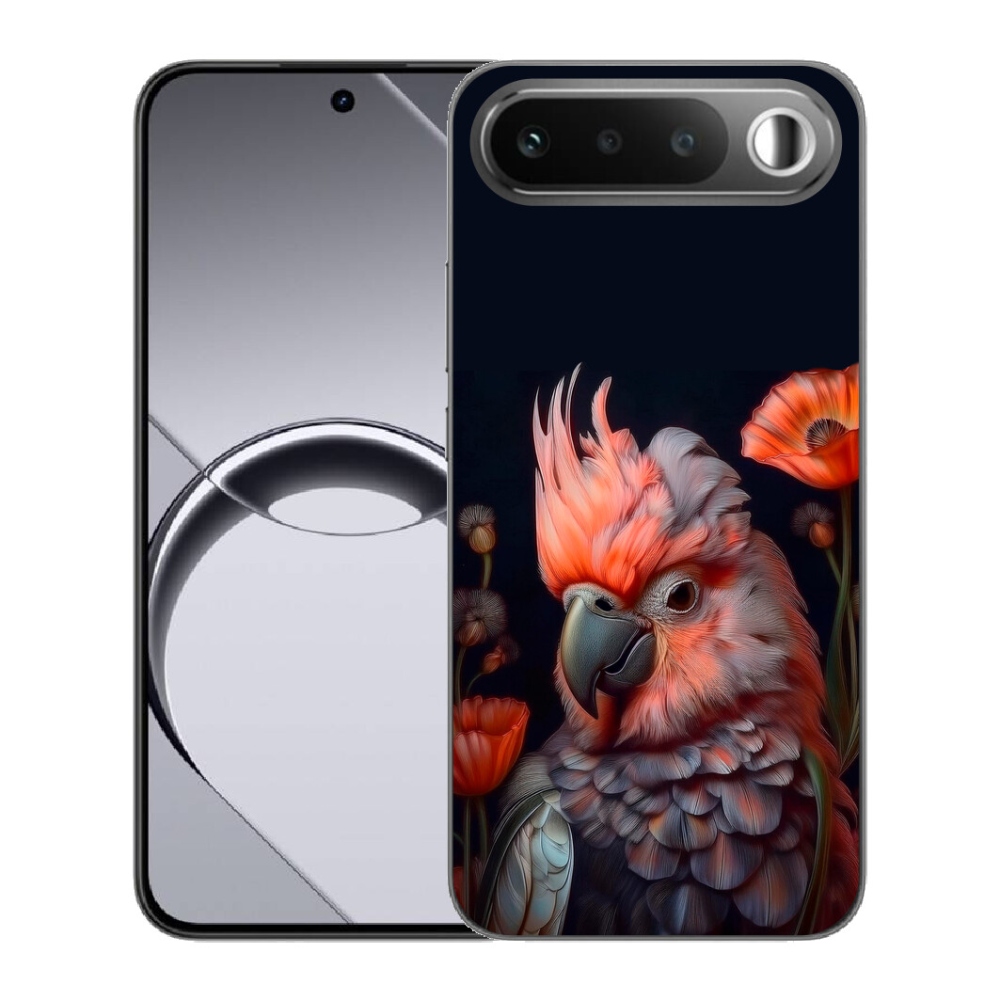 mmCase gél tok a Realme 16 5G-hez – színes kakadu papagáj