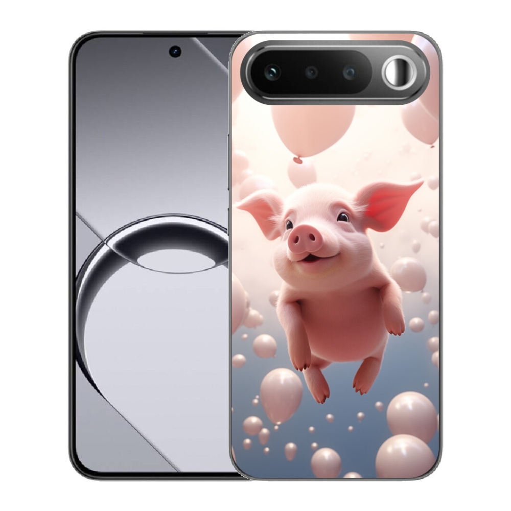 mmCase géltok a Realme 16 5G-hez – malac léggömbökkel