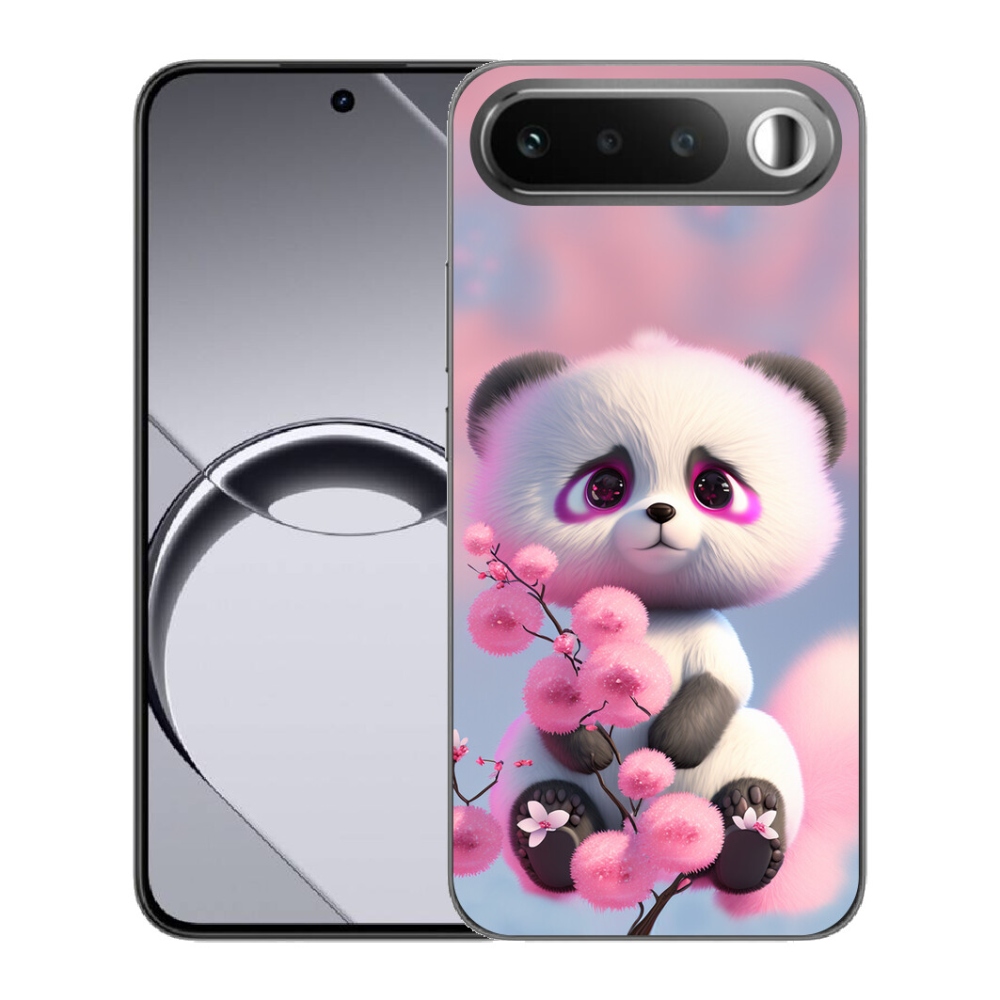 mmCase gél tok a Realme 16 5G-hez – aranyos panda 1