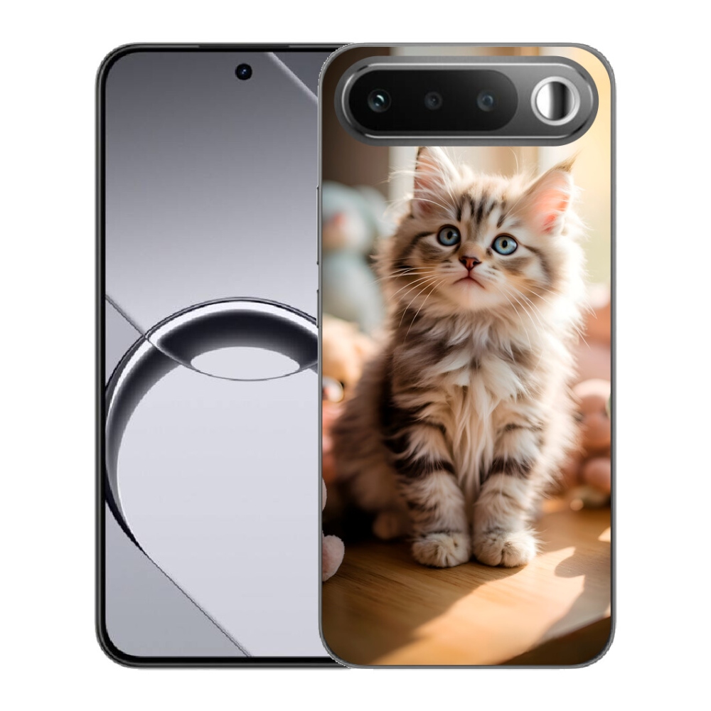 mmCase gél tok a Realme 16 5G-hez – aranyos cica 10
