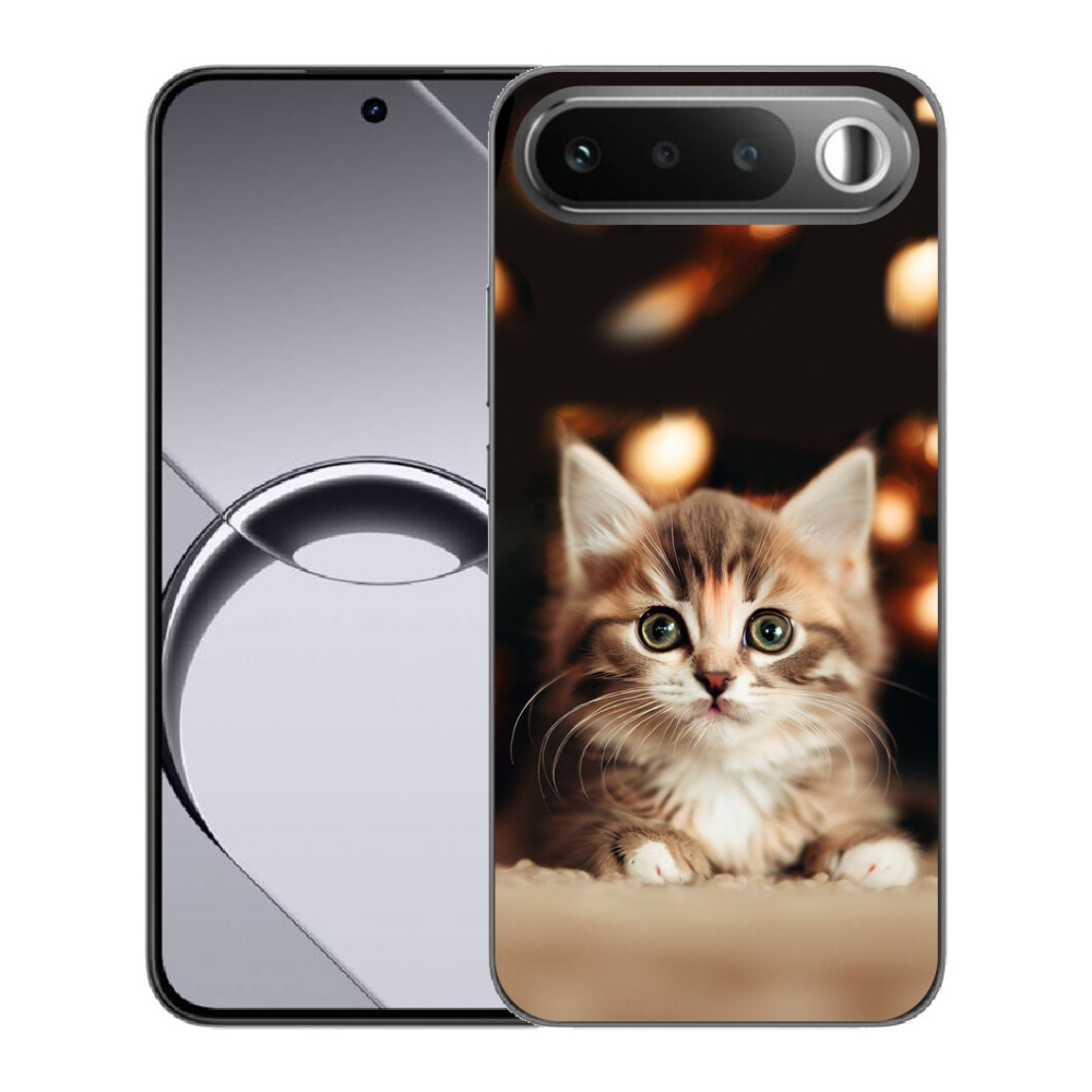 mmCase gél tok a Realme 16 5G-hez – aranyos cica 2