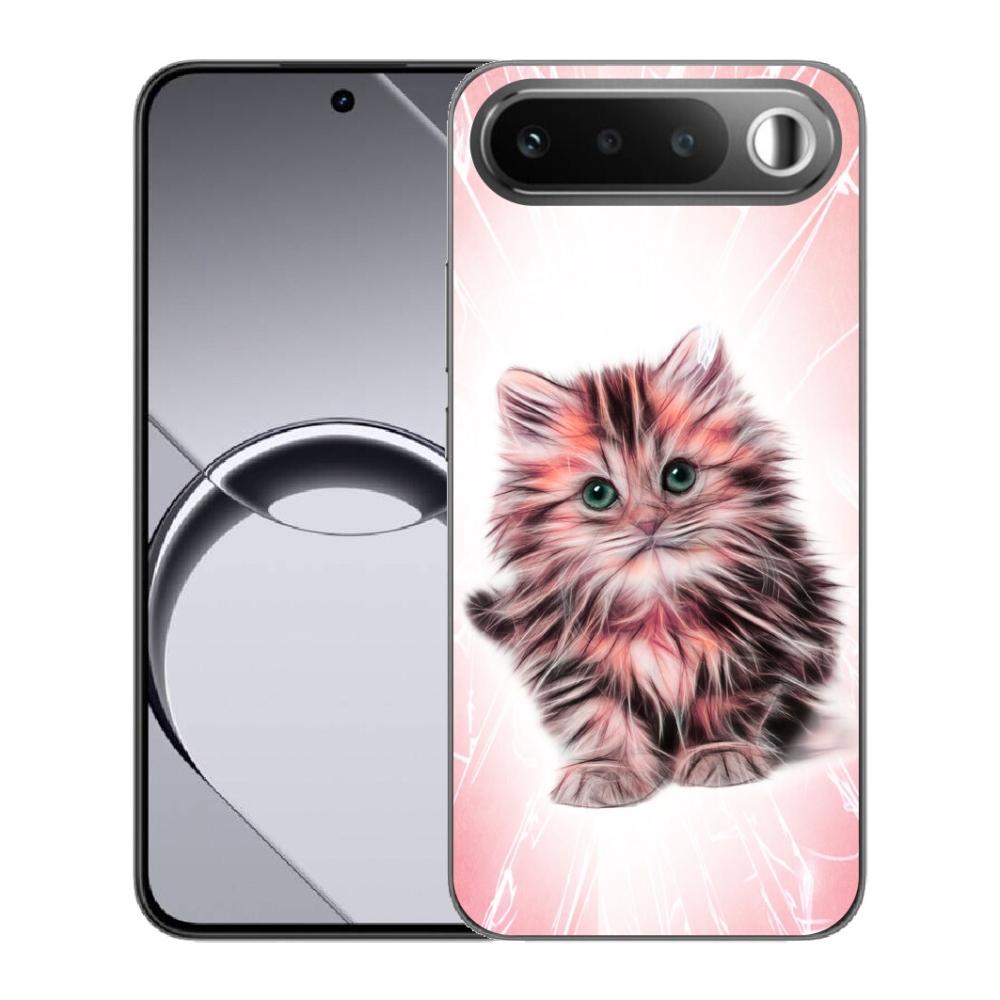 mmCase gél tok a Realme 16 5G-hez – aranyos cica