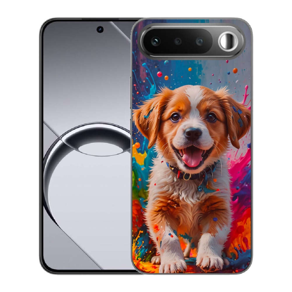 mmCase gél tok a Realme 16 5G-hez – aranyos kiskutya 3