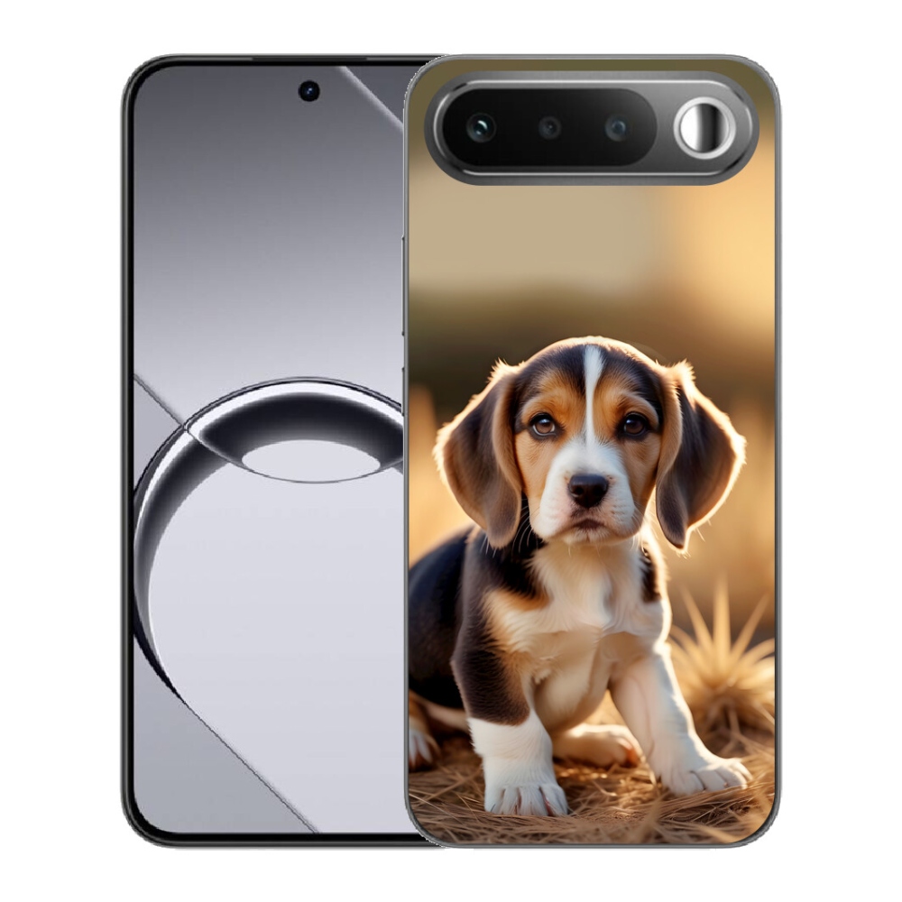 mmCase gél tok a Realme 16 5G-hez – aranyos beagle