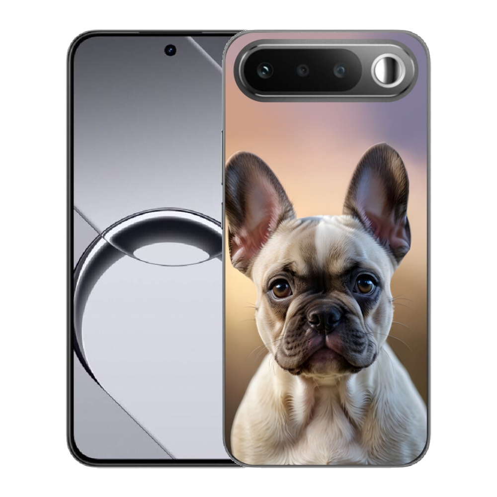 mmCase gél tok a Realme 16 5G-hez – aranyos francia buldog