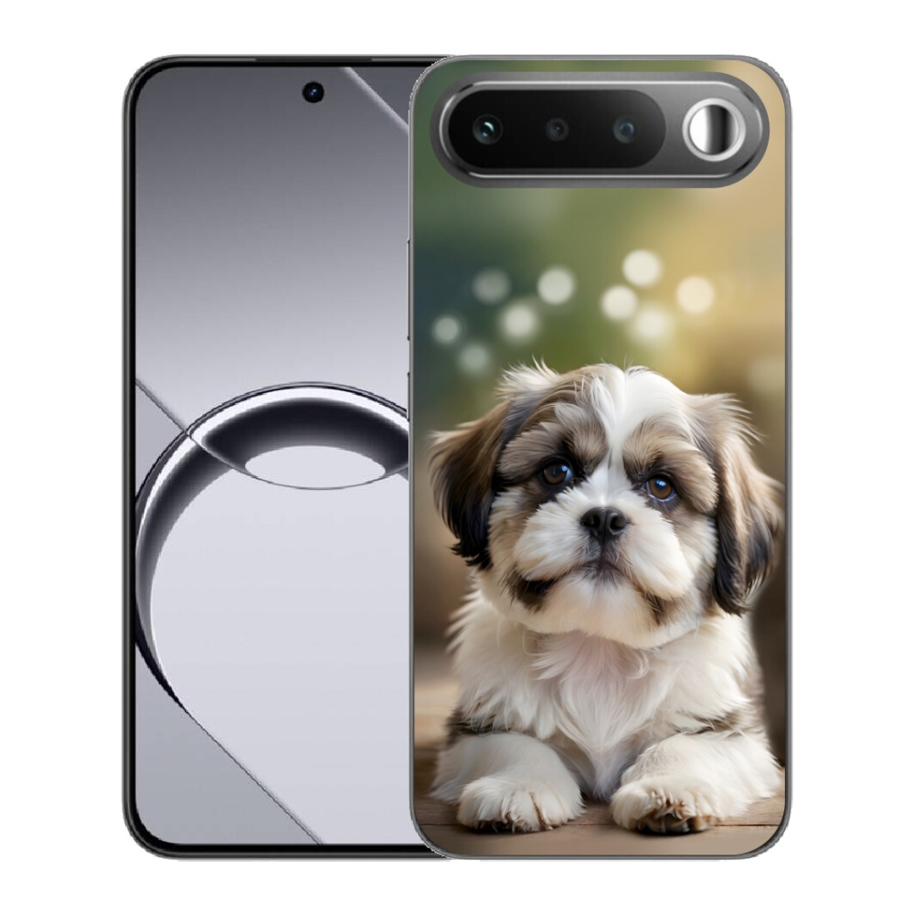 mmCase gél tok a Realme 16 5G-hez – aranyos shih-tzu