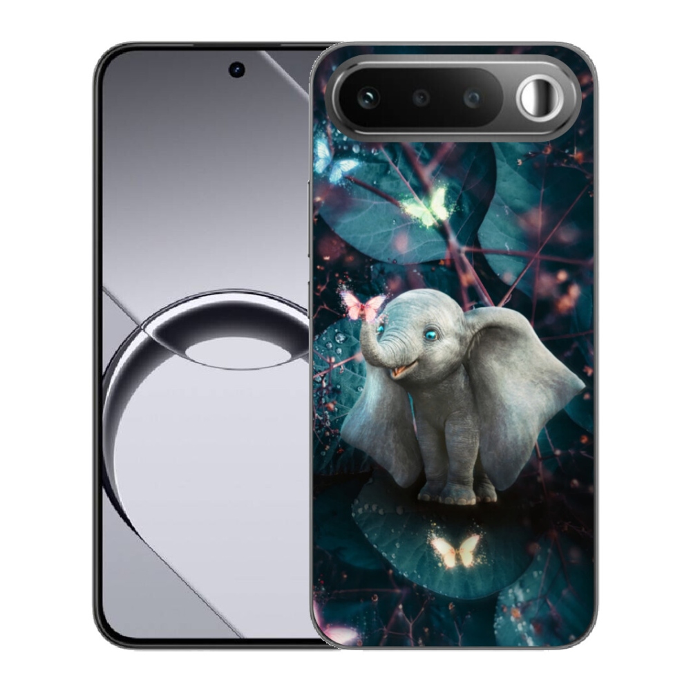 mmCase gél tok a Realme 16 5G-hez – aranyos elefánt
