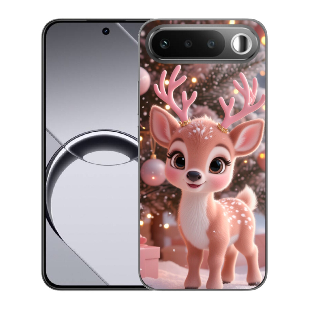mmCase géltok a Realme 16 5G-hez – aranyos rénszarvas