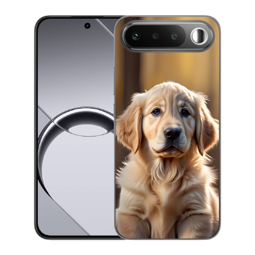 mmCase géltok a Realme 16 5G-hez – aranyos arany retriever