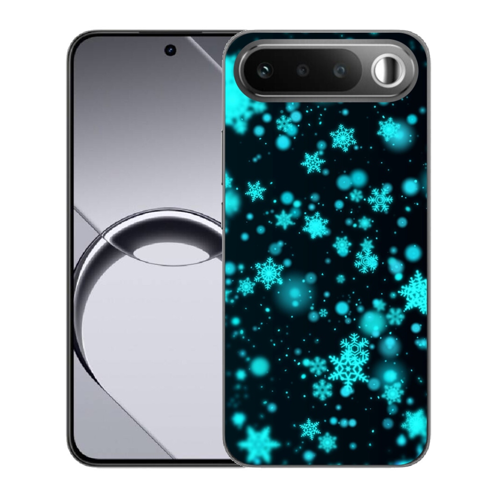 mmCase gél tok a Realme 16 5G-hez – hópelyhek 1