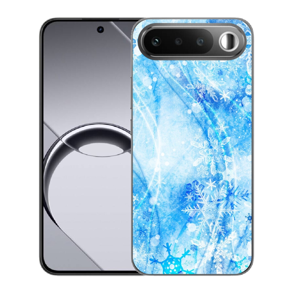 mmCase gélhuzat a Realme 16 5G-hez – hópelyhek