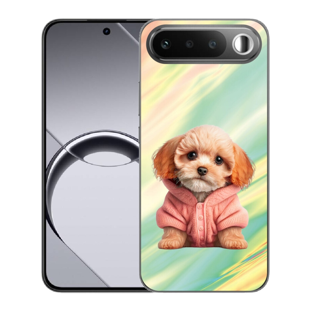 mmCase géltok a Realme 16 5G-hez – pulóveres kiskutya