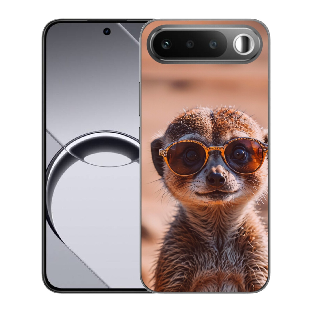 mmCase gélhuzat a Realme 16 5G-hez – stílusos szurikáta
