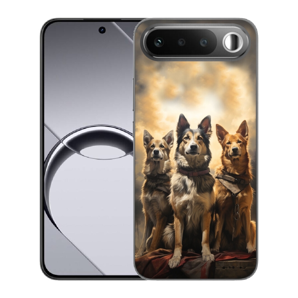 mmCase géltok a Realme 16 5G-hez – három kutya