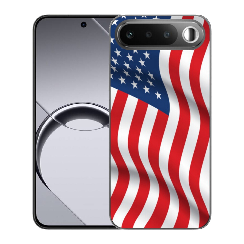 mmCase gélhuzat a Realme 16 5G-hez – amerikai zászló