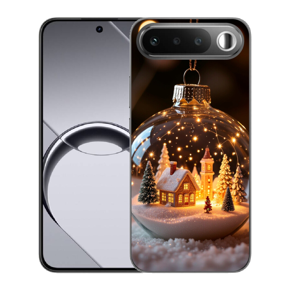 mmCase gél tok a Realme 16 5G-hez – karácsonyi gömb 3