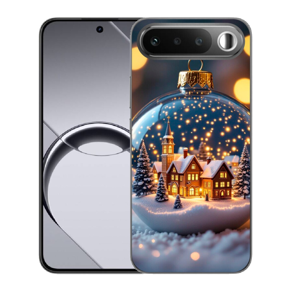 mmCase gél tok a Realme 16 5G-hez – karácsonyi gömb 4